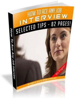 Product picture How To Ace Any Job Interview