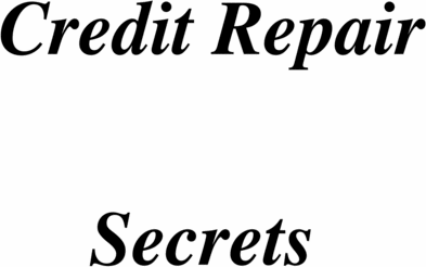 Product picture Credit Repair Secrets